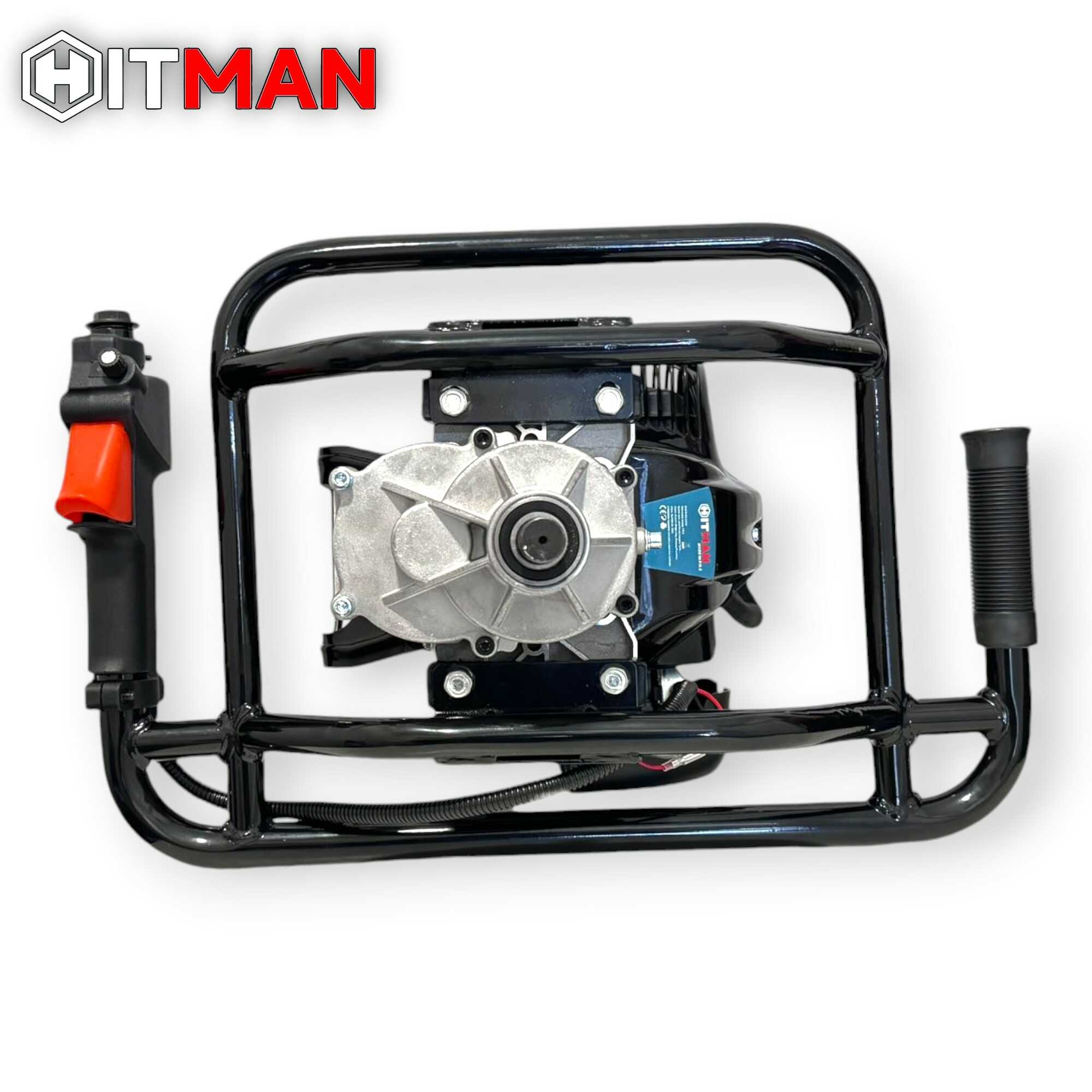 Hitman HT-ED76MAX 6.5HP 73cc Benzinmotoros Talajfúró 3 Fúrófejjel (100mm, 150mm, 200mm) - Image 14