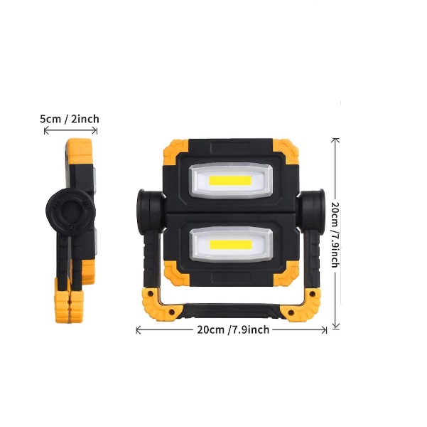 LED reflektor 2 x 10W COB munkalámpa ZB-7758 - Image 2