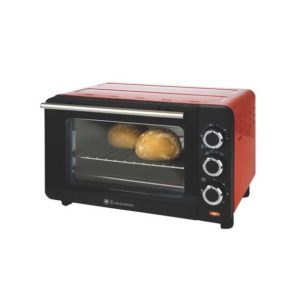 Zurrichberg ZBP-7647 ,mini sütő,4 féle funkcióval , 1200W, 14l,49 cm x 35 cm x 25 cm ,Piros