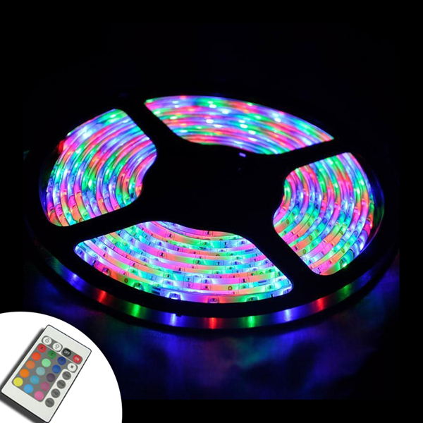 Színváltos RGB led szalag távirányítóval , 5 m , IP65 - Image 2