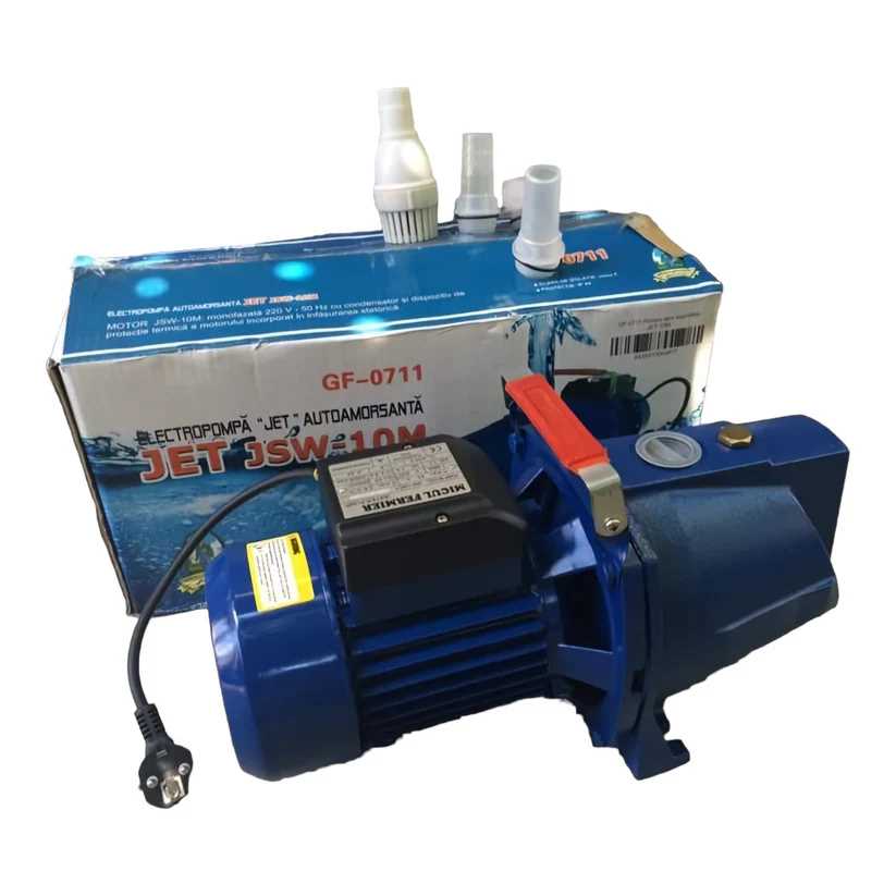 JET GF-0711 Önfelszívó kerti szivattyú, 1.5 HP, 2000W teljesítmény, 45m emelőmagasság