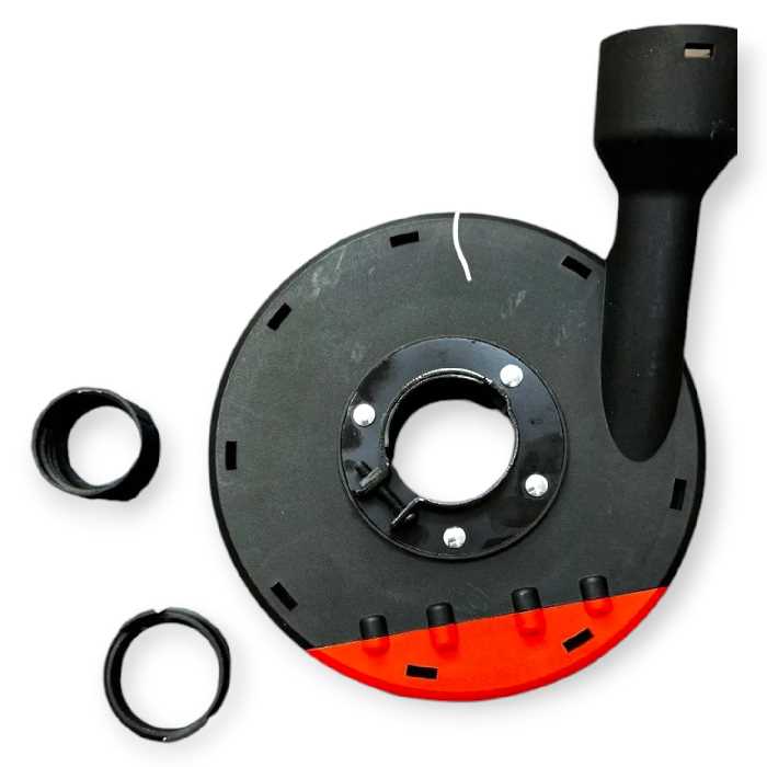 KrafTech KT-1313 Porelszívó Adapter, Sarokcsiszolóhoz, 125-150 mm - Image 9