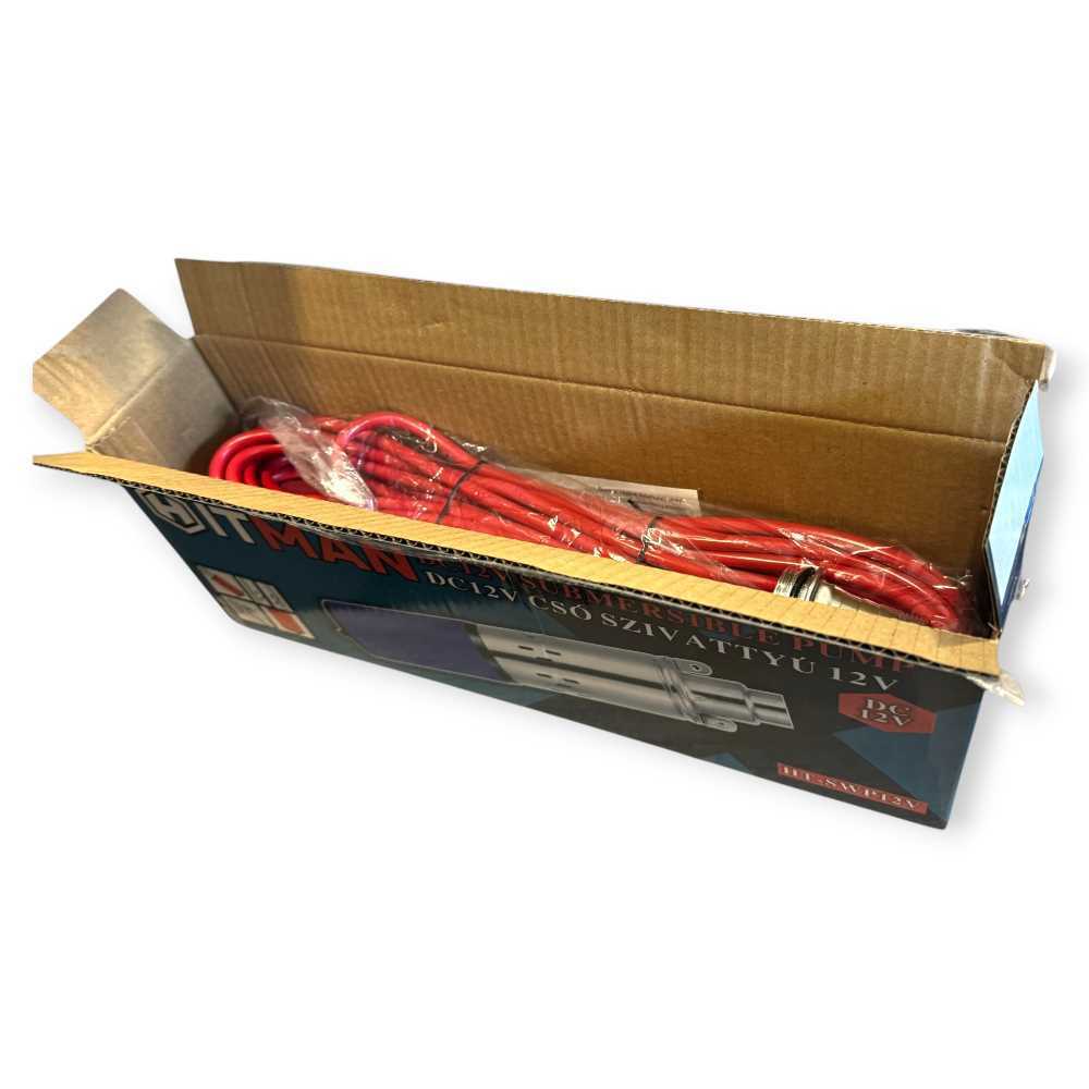 Hitman SWP12V Csőszivattyú 12 V, napelemről vagy akkumulátorról üzemeltethető - Image 9