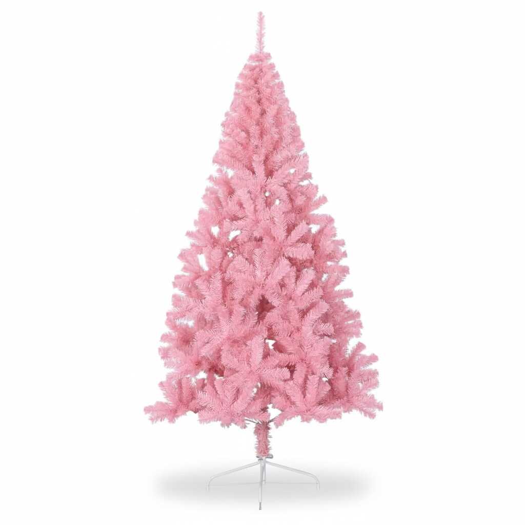Flamingó Rózsaszín Műfenyő, Karácsonyfa talpal 210 cm