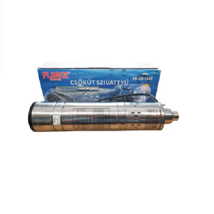 Flinke FK-CS-1500 Csőkút Szivattyú 120 m emelőmagasság, 3"-os átmérő