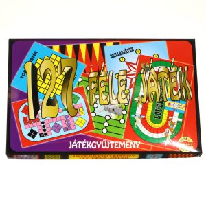 Játékgyűjtemény 127 féle társasjáték szórakozás az egész családnak