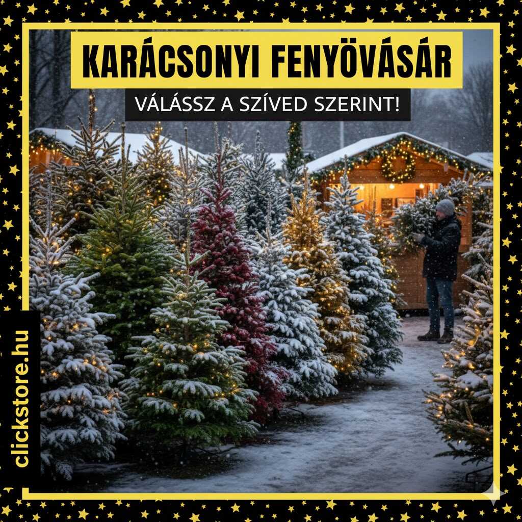 fenyő vásásr háttér