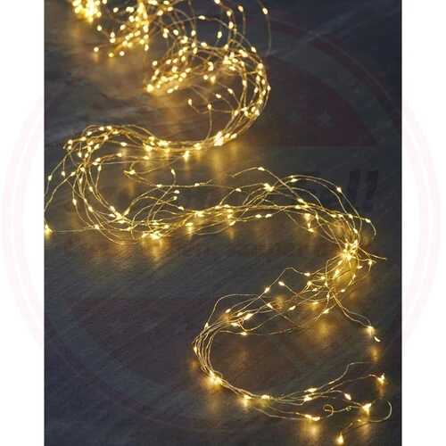 Aigostar elemes Drót Dekorációs Fényfűzér karácsonyfa égősor 5 méter 50 led Melegfehér beltéri - Image 12