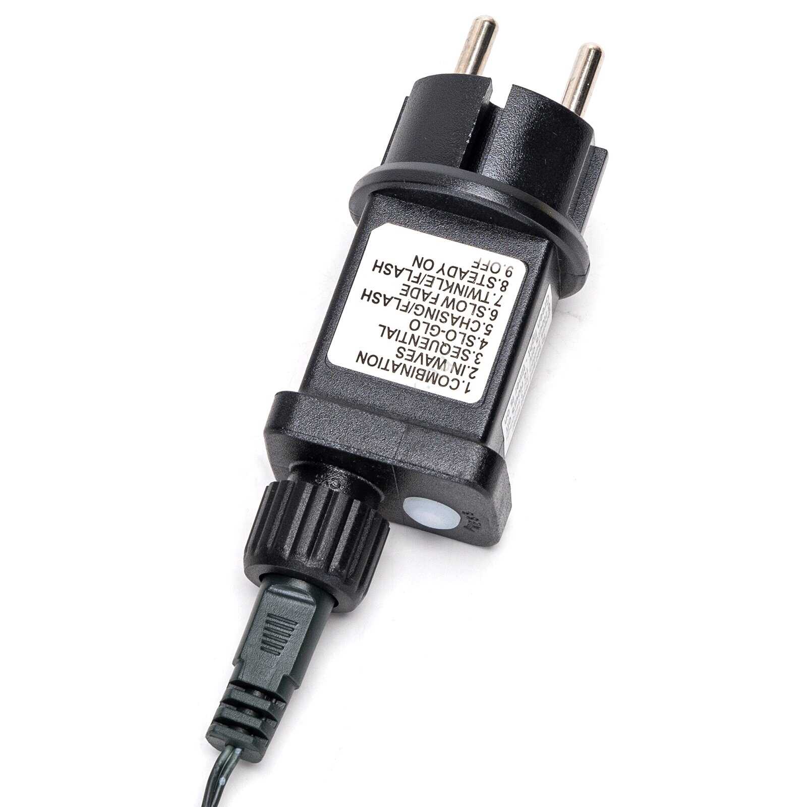 Aigostar Dekoratív led körte Fényfüzér, 10 LED, melegfehér 8 funkciós , időzítővel 220v 3+ 5 m - Image 3