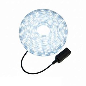 Karácsonyi kültéri Kör led fény kábel 10 méter ip 65 Hidegfehér színben