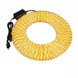 Karácsonyi kültéri Kör led fény kábel 10 méter ip 65 Melegfehér színben