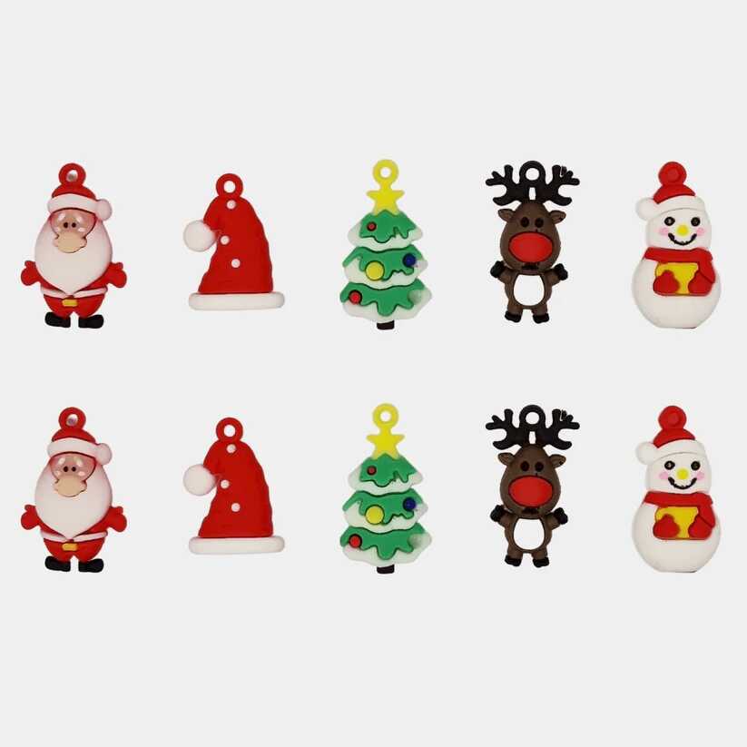 Karácsonyi Kör Fényfüggöny 10 db Gyűrűvel, 3 m x 0.6 m, Melegfehér, Karácsonyi Mintákkal - Image 19