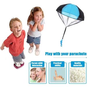 Ejtőernyős játékkatona , gyermek játék , 3 éves kortól , többszinű