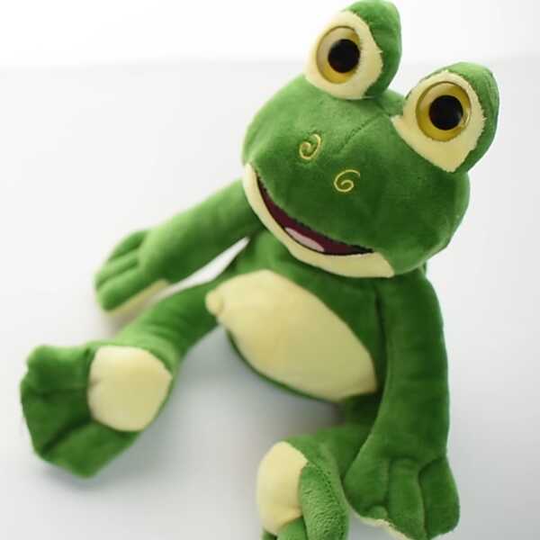 Visszabeszélő plüss béka , hangrögzítővel és lejátszóval - Image 2
