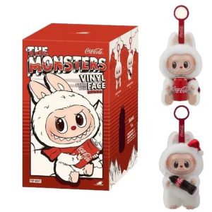 Plüssjáték Labubu kóla, Labubu lé, mystery box, 15 cm, Fehér