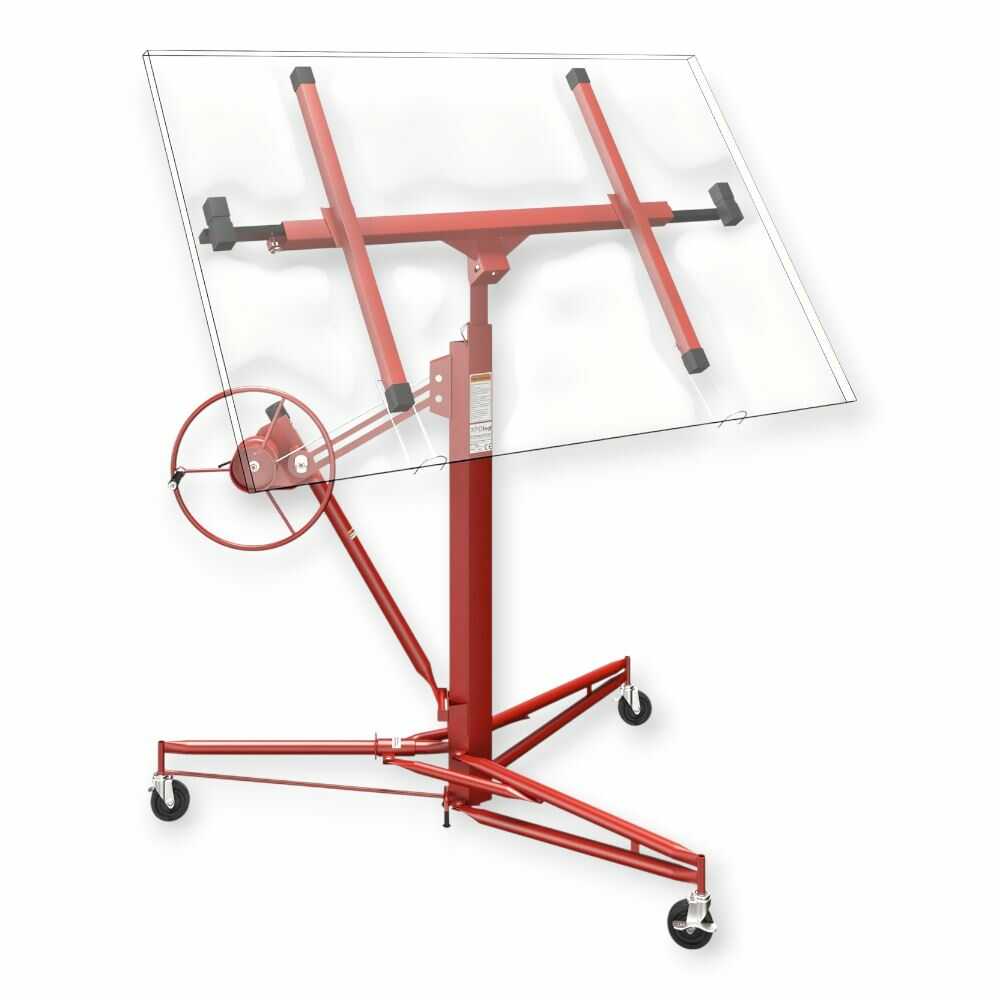 Haina HB6764 Gipszkarton Emelő, 68 kg teherbírás, 3,35 m emelési magasság