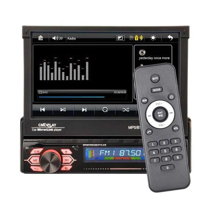 CML-PLAY CML-7130CM Autós Multimédia Fejegység, 7" Érintőképernyő, Bluetooth, 1080P