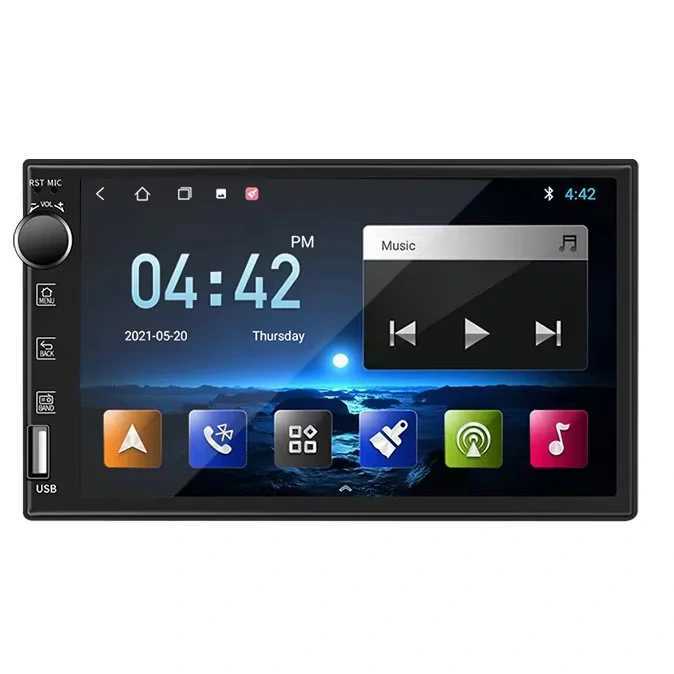 SOAK SK-717CP Autós Multimédia Fejegység, 7" Érintőképernyő, 4GB RAM, Android Auto & CarPlay