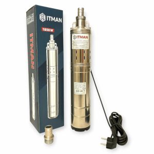 Hitman SP6833 Mélykúti Csőszivattyú 1850 W, 6500 l/óra vízszállítás 35m szívómélységgel