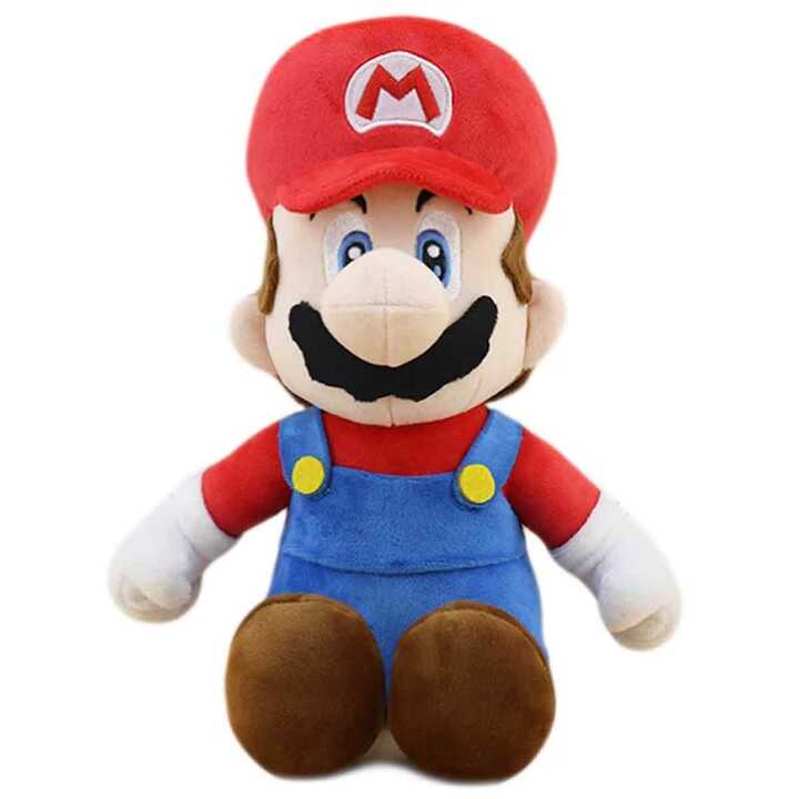 Márió plüss játék , 25 cm