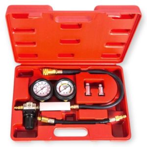 Haina HA-3101 Motor Henger Szivárgásmérő Készlet, 0-7 BAR/0-100 PSI, Kétfokozatú Diagnosztika