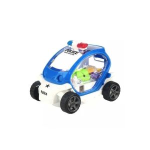 Interaktív zenés átlátszó rendőrautó