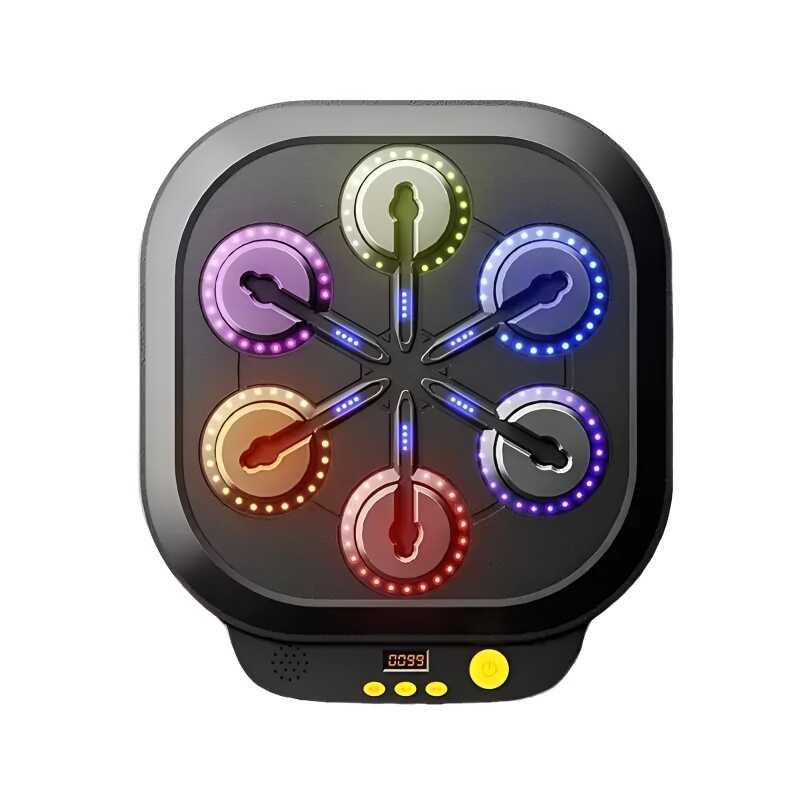 Elektromos Boxgép /Boxfal , bluetooth csatlakozás, led világítással és pontszámlálóval , 44×38 cm - Image 5