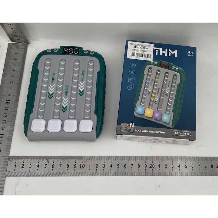 Interaktív flippy ritmusjáték , 6 szint , 15 x 3 x 11 cm - Image 2