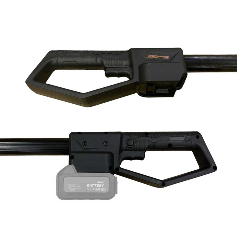 Akkumulátoros metsző olló és fűrész készlet 2db 48v akkumulátorral teleszkópos magassági toldó karral - Image 4