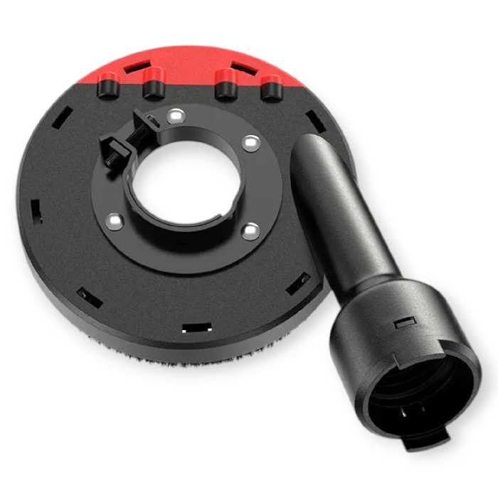 KrafTech KT-1313 Porelszívó Adapter, Sarokcsiszolóhoz, 125-150 mm - Image 2