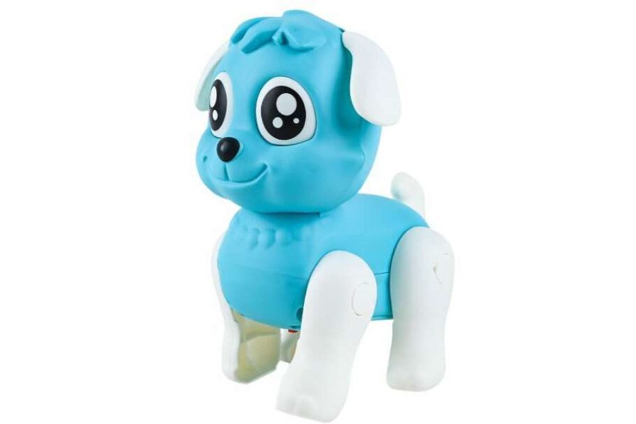 Interaktív sétáló robot kutya , hang és fényhatásokkal