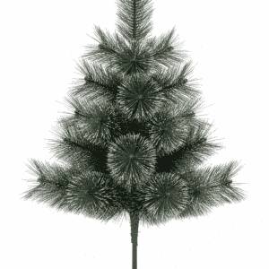 Téli Csoda Mini Havas zöld Műfenyő - 90 cm, Hosszú Tűlevelű