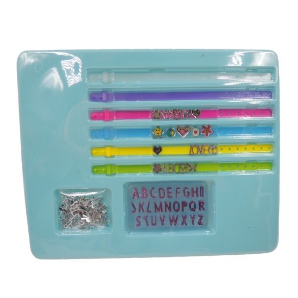 Név karkötő készítő 6 db szijjal és rengeteg kiegészítővel - Image 4