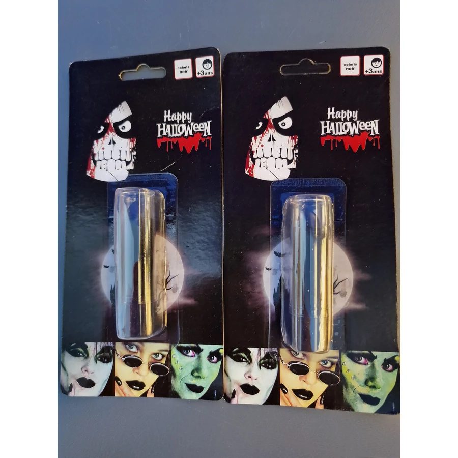 Farsangi,Halloweeni fekete színű rúzs - Image 2