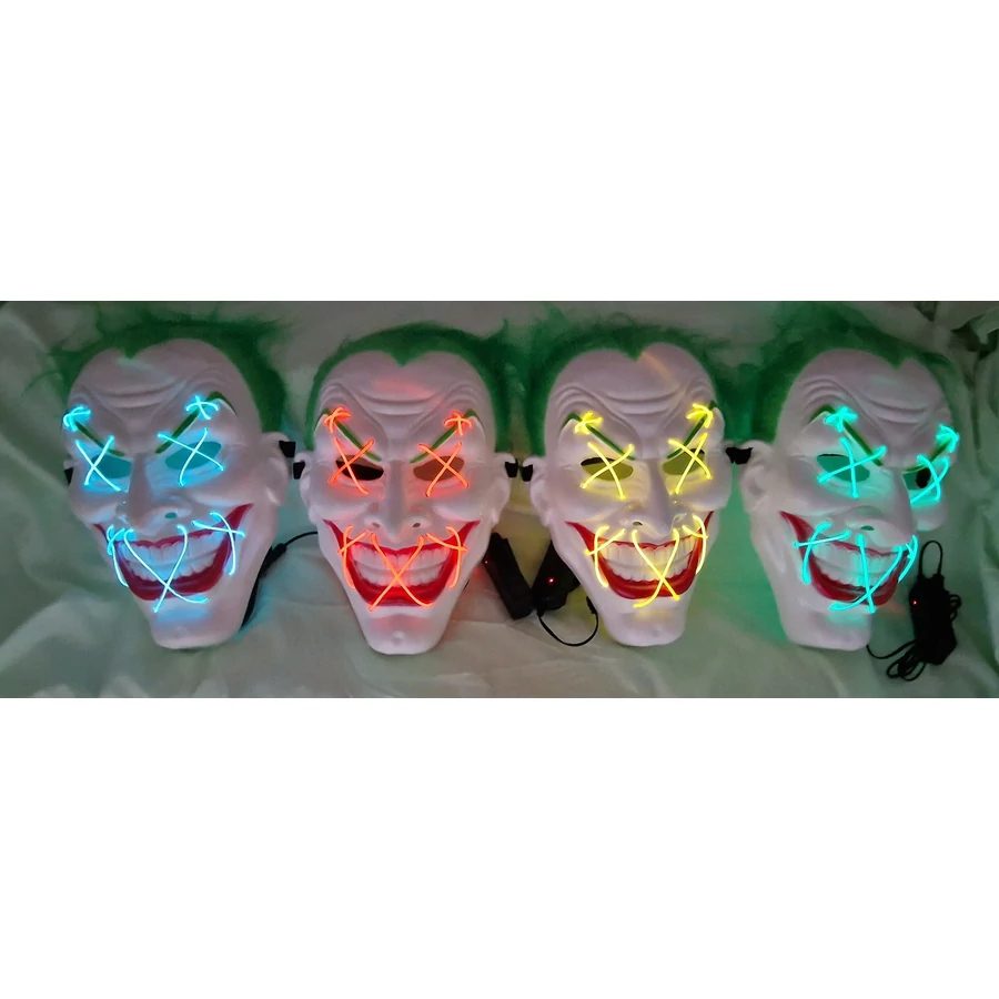 Ledes Joker rémisztő haloweeni álarc - Image 2