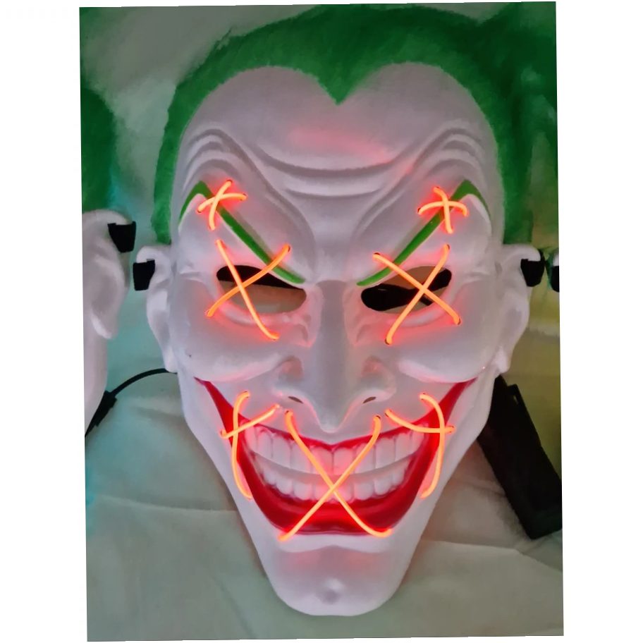 Ledes Joker rémisztő haloweeni álarc - Image 5