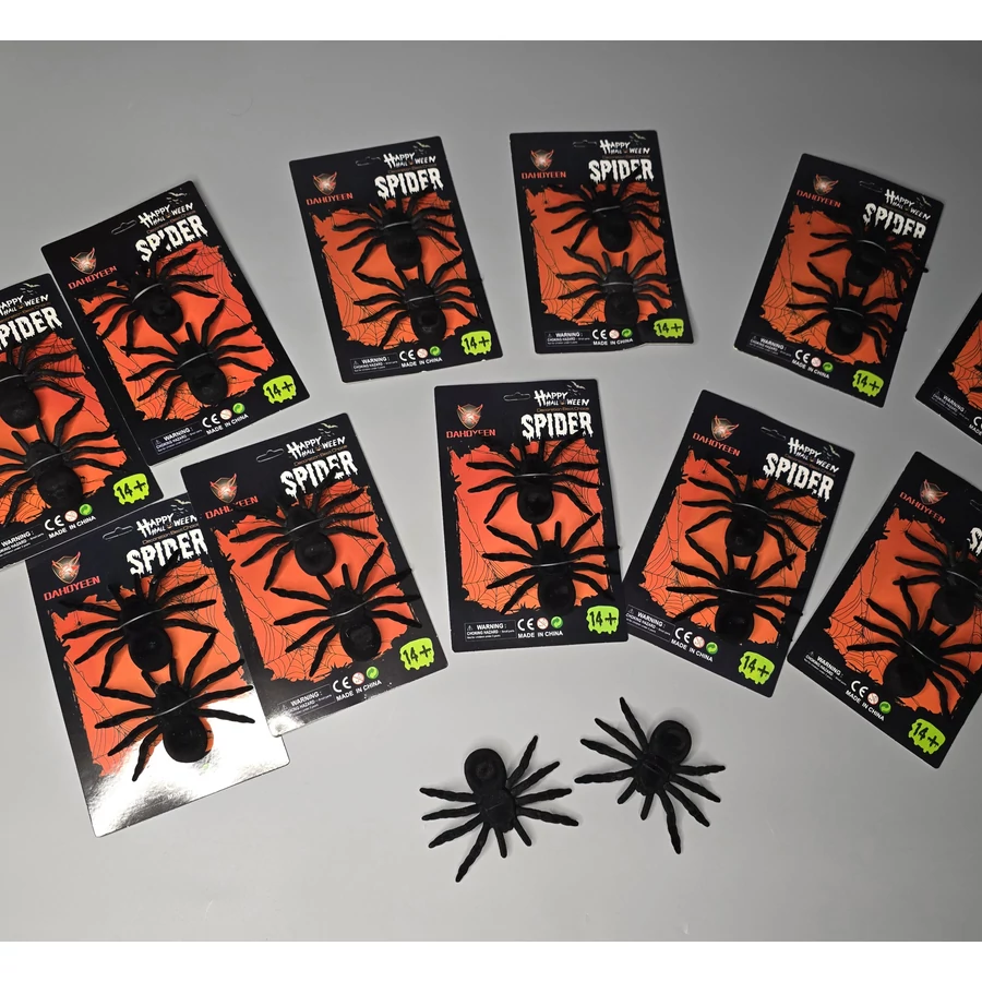 Dekorációs 2 db pók szett - Image 2