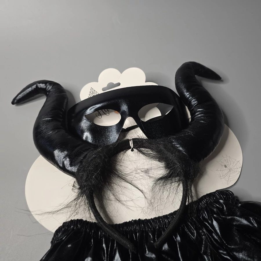 Demóna lakkhatású 3 részes jelmez gyerekenek univerzális méretben - Image 3