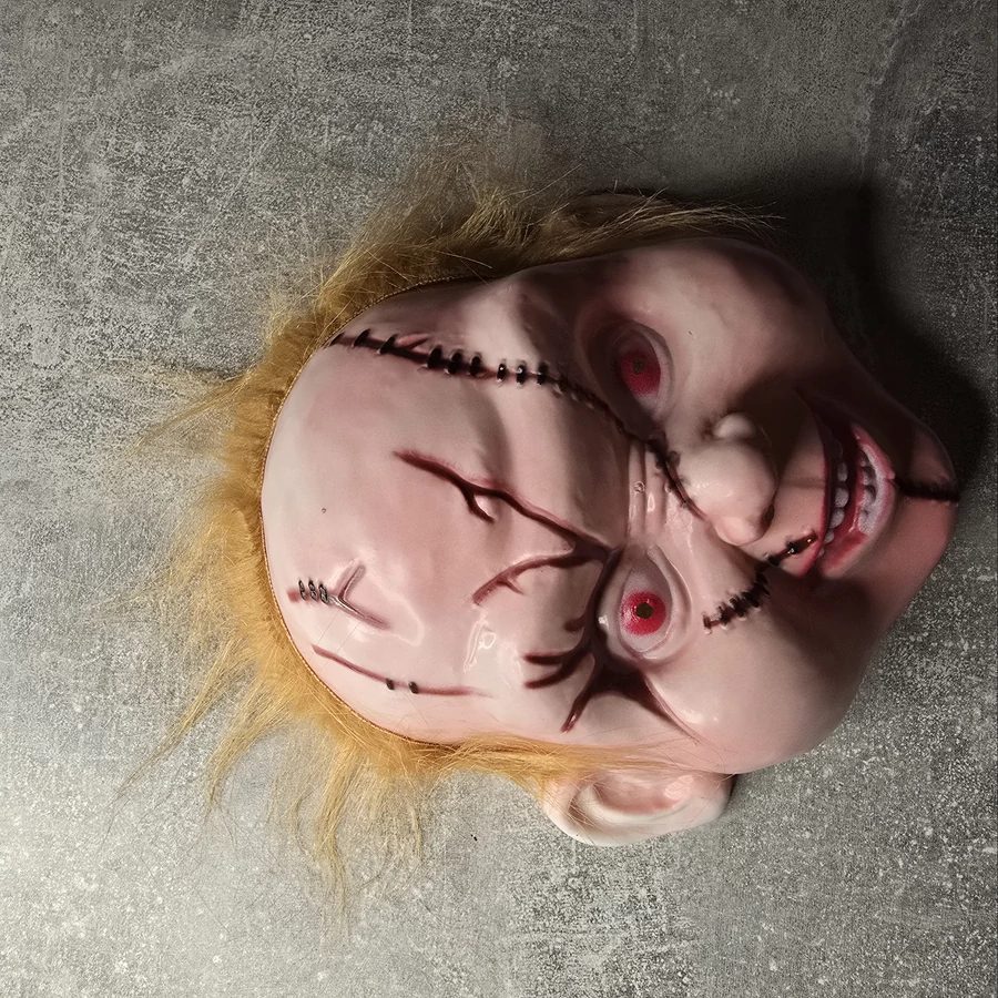 Haloween rémisztő Chucky baba maszk - Image 2
