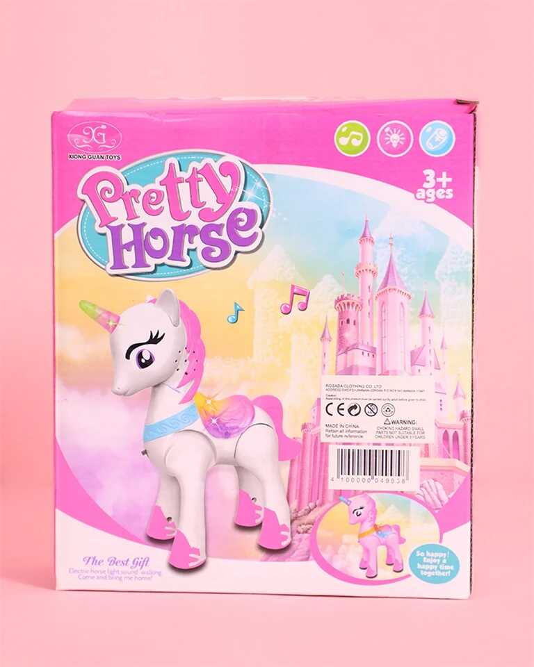 Elemmel müködő mesebeli pegazus szárnyakkal, séta funkció, hangeffektekkel - Image 2