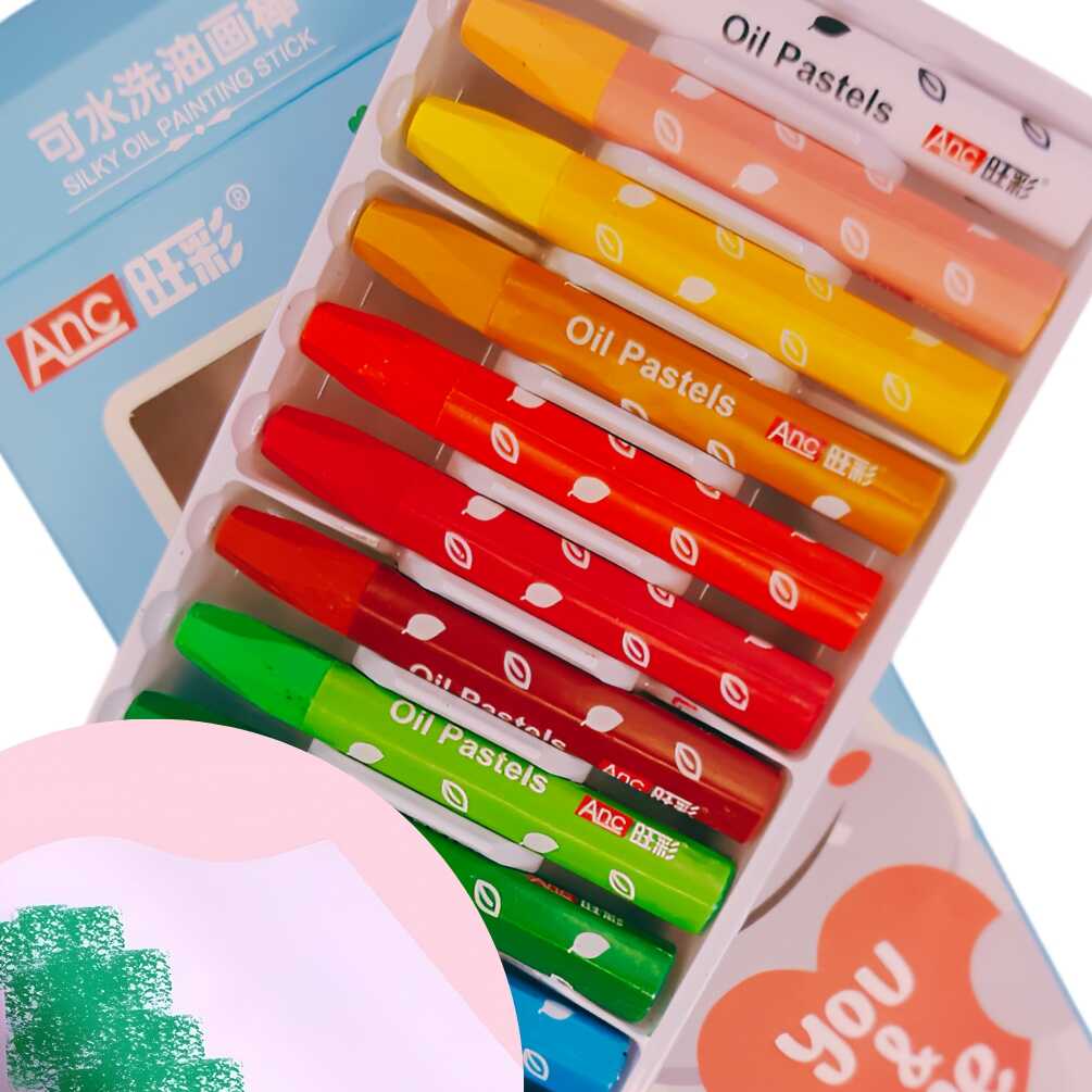 Pasztell zsírkréta 12 db színnnel - Image 2