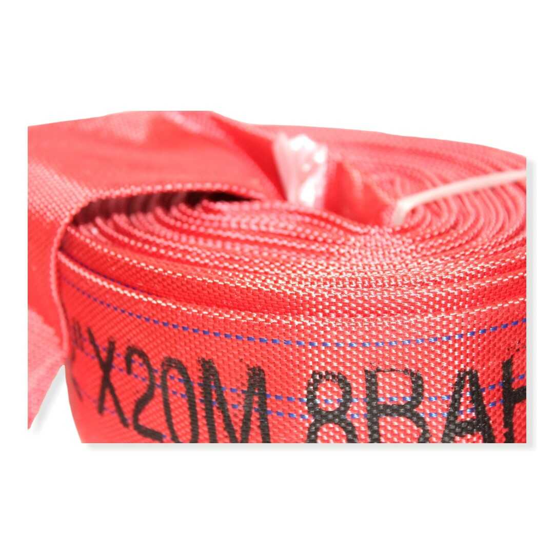 Hitman HT-6898 Piros Tűzoltó Tömlő, 2" Átmérő, 20 Méter, 16 bar Üzemi Nyomás - Image 2