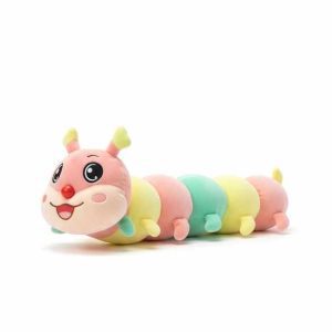 Hosszú színes puha plüss kukac , 83 cm