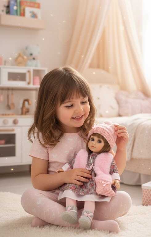 Magyarul beszélő és éneklő baba , 35 cm - Image 2