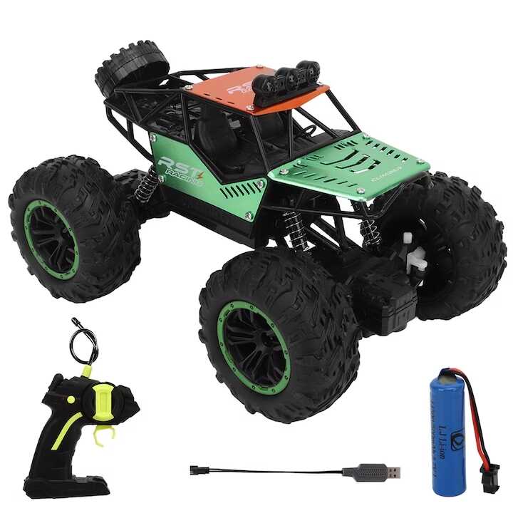 360 fokban forgatható távirányítós játékautó