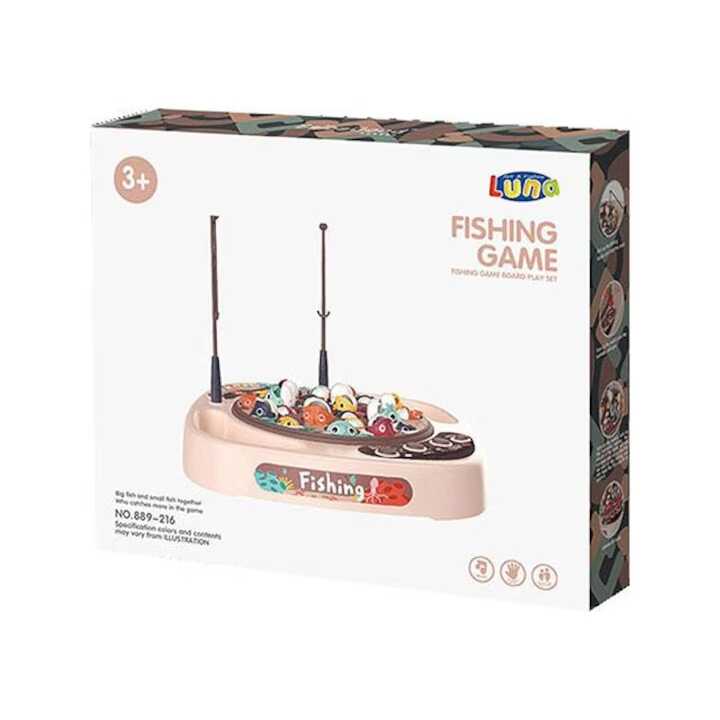 Horgászjáték fénnyel és hang hatásokkal , 2 horgászbottal ,37 x 33 x 5 cm, - Image 2