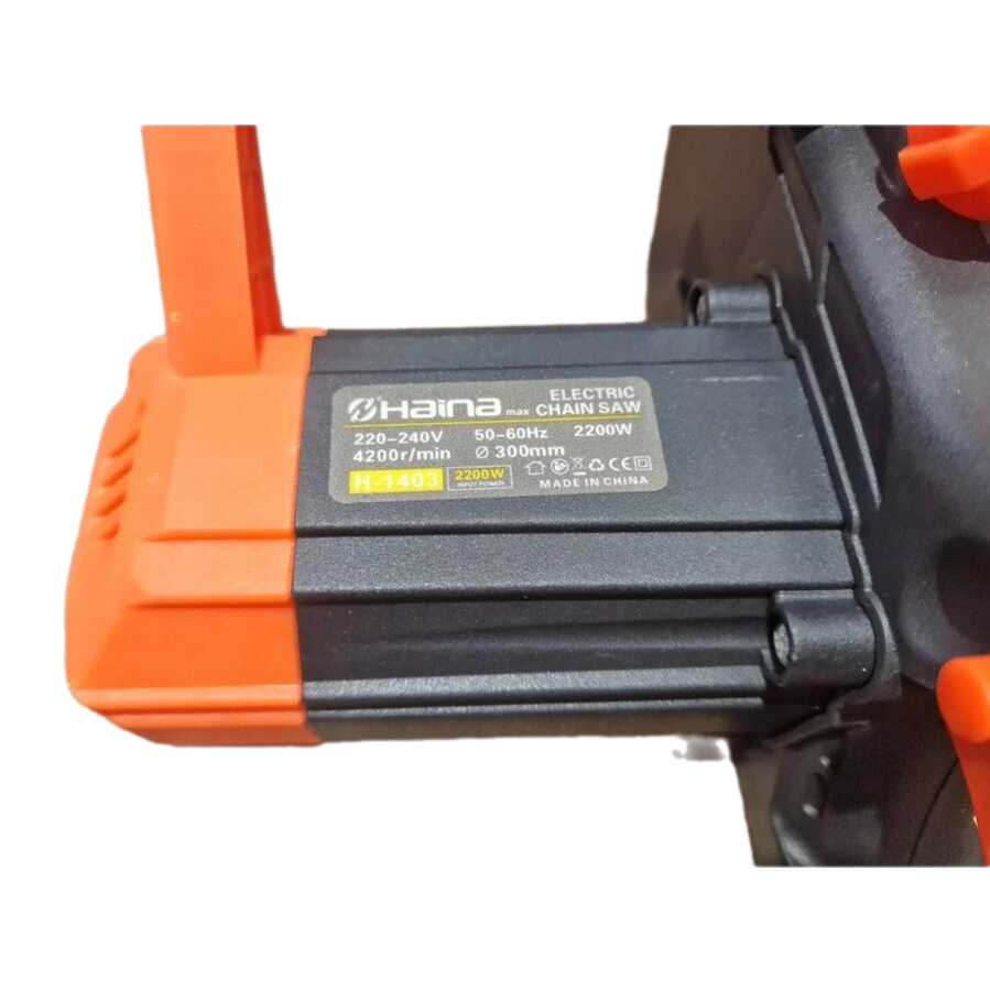 Haina H-1403 Elektromos Láncfűrész, 2200W, 305mm Láncvezető - Image 5