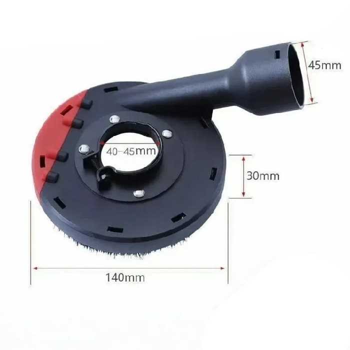 KrafTech KT-1313 Porelszívó Adapter, Sarokcsiszolóhoz, 125-150 mm - Image 3