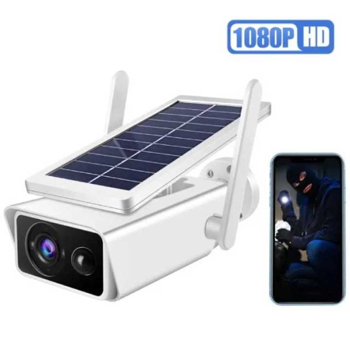 MTLUKR Q1 Napelemes WiFi Smart Kamera, Full HD 1080P, mozgásérzékeléssel - Image 3