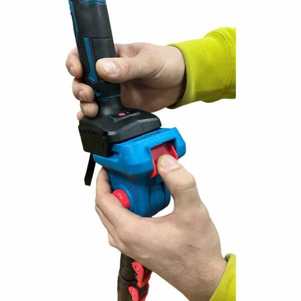 HAYAMI HA-1008 Akkumulátoros Készlet: Láncfűrész, Metszőolló és Teleszkópos Nyél, 2x48V 5.0Ah Akkuval - Image 5